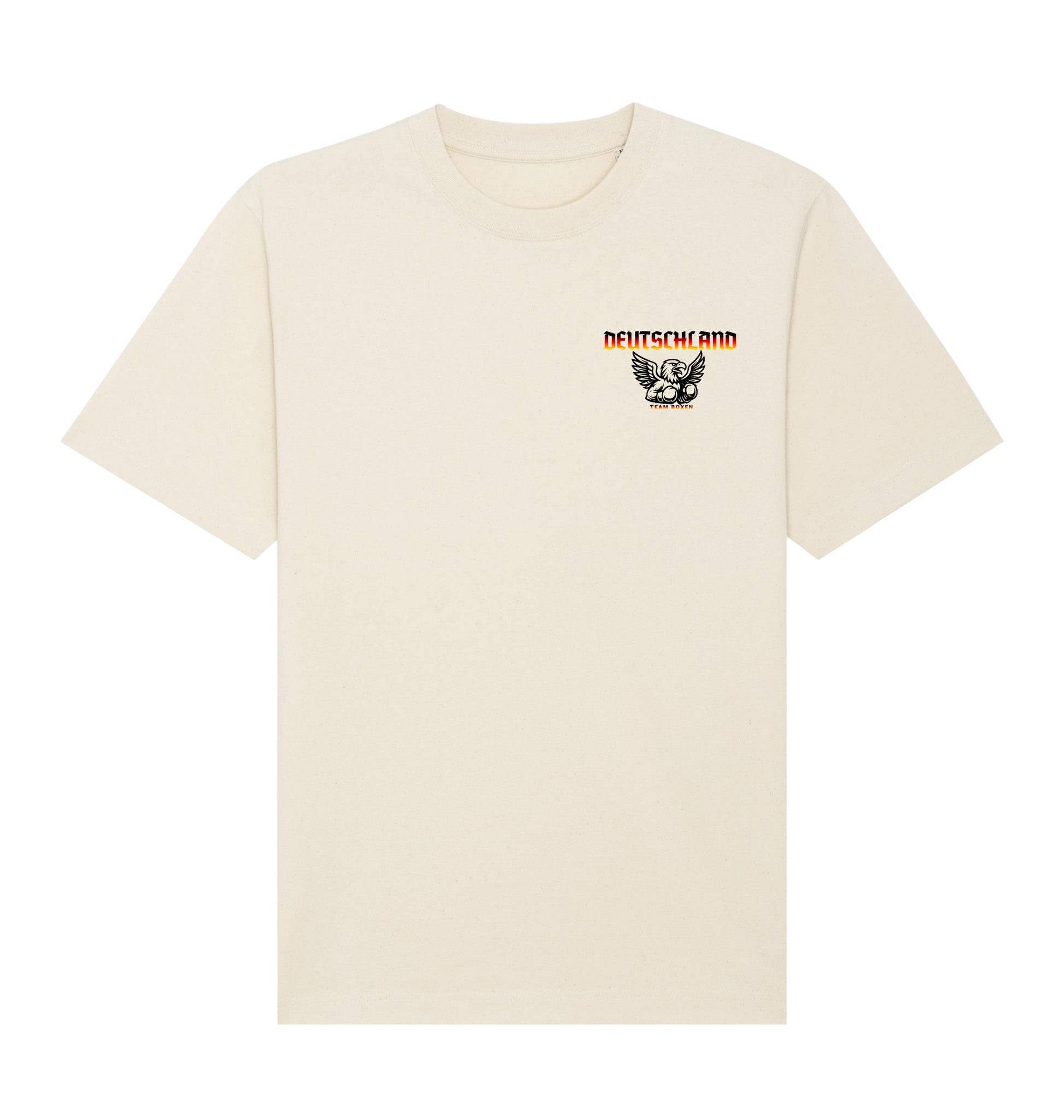 Natural Raw Printed T-shirt Front