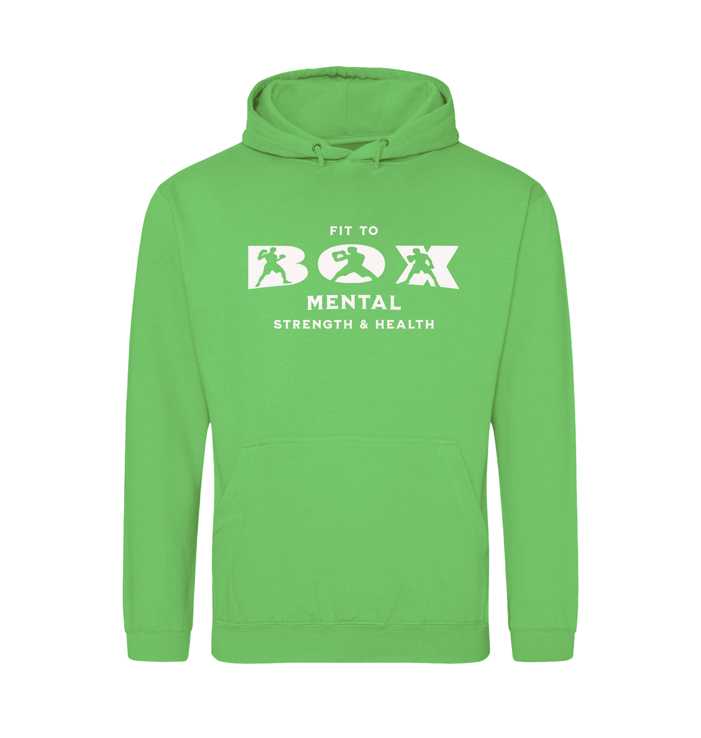 Alien Green Printed Hoody Front