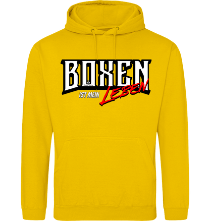 Gold Printed Hoody Front