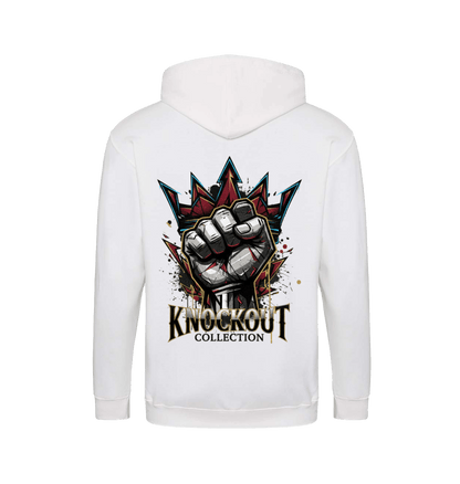 Arctic White Zip hoody Back