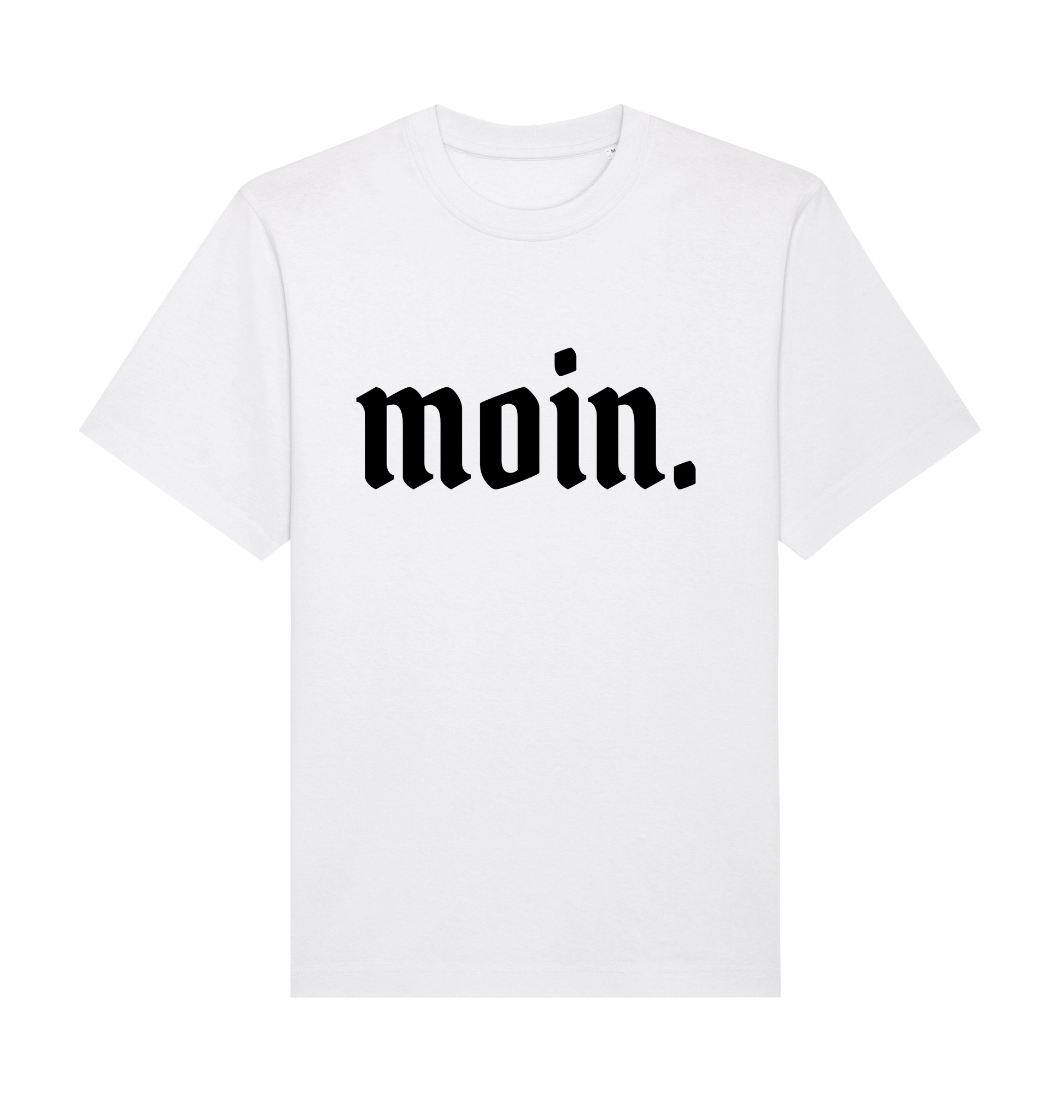 White Printed T-shirt Front