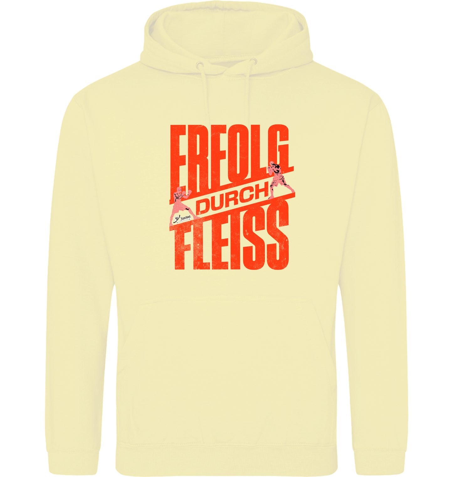 Sherbet Lemon Printed Hoody Front