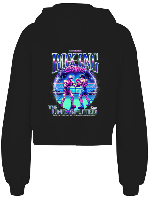 Ladies Short Oversized Zip Jacke Boxen | Undisputed Boxing Crew