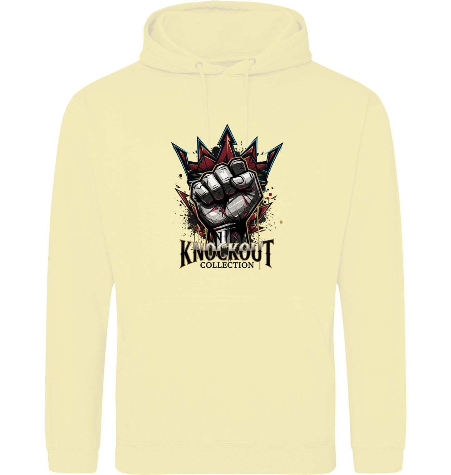 Sherbet Lemon Printed Hoody Front