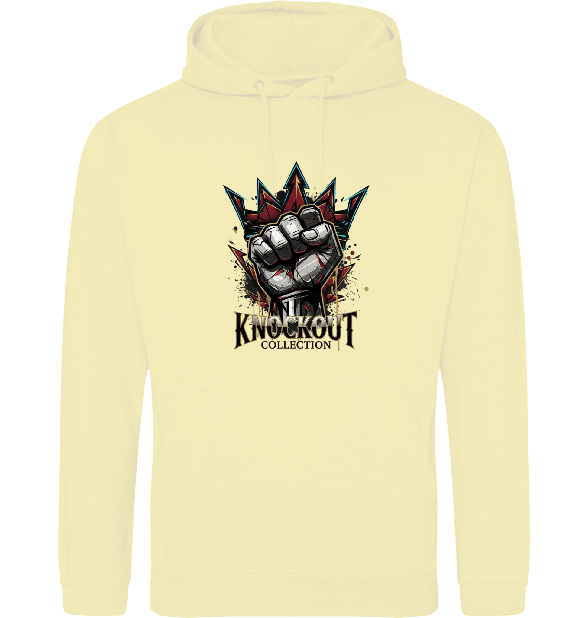 Sherbet Lemon Printed Hoody Front