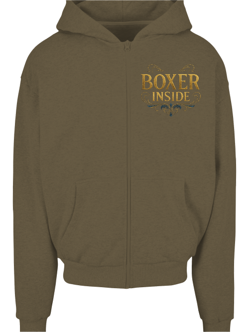 Ultra Heavy Zip Hoody Boxen | Boxer inside
