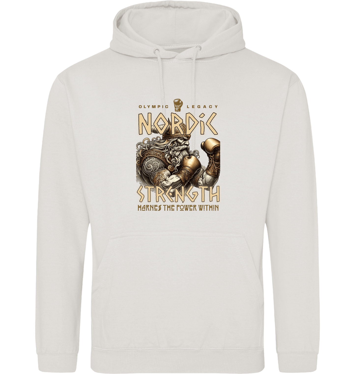 Vanilla Milkshake Printed Hoody Front