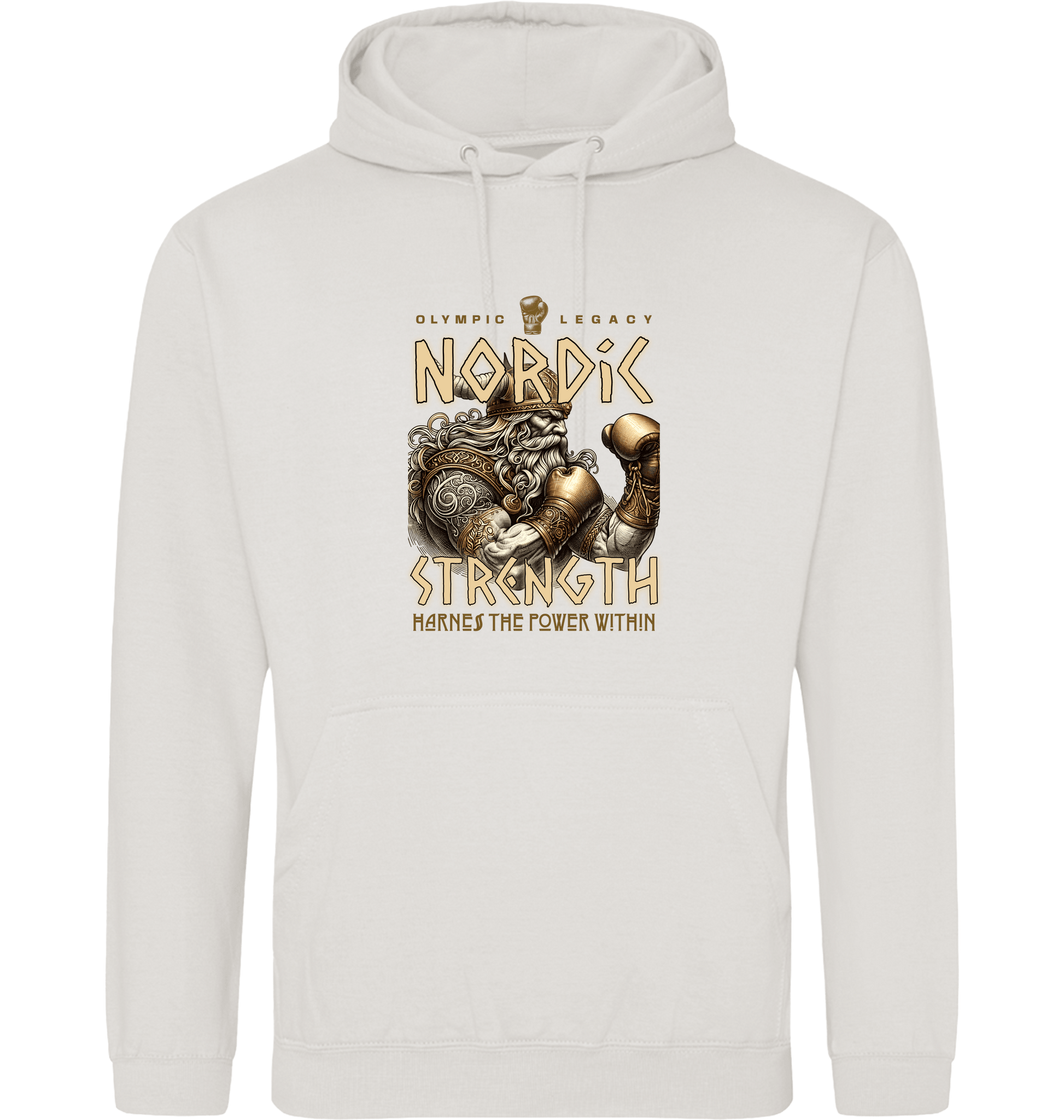 Vanilla Milkshake Printed Hoody Front