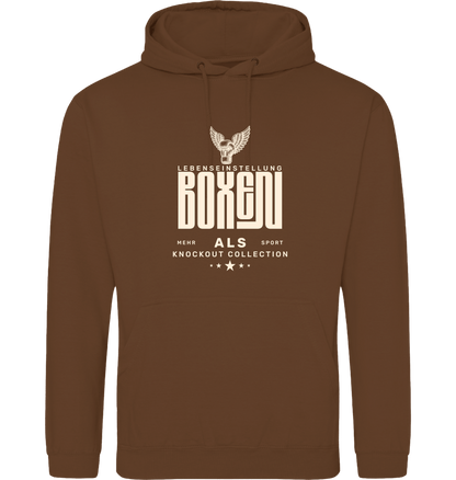 Caramel Toffee Printed Hoody Front