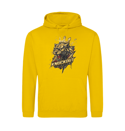 Gold Printed Hoody Front