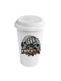 Coffee - to - Go Becher mit Abdeckung | Skull Bild 1 Knockout Collection Boxsport
