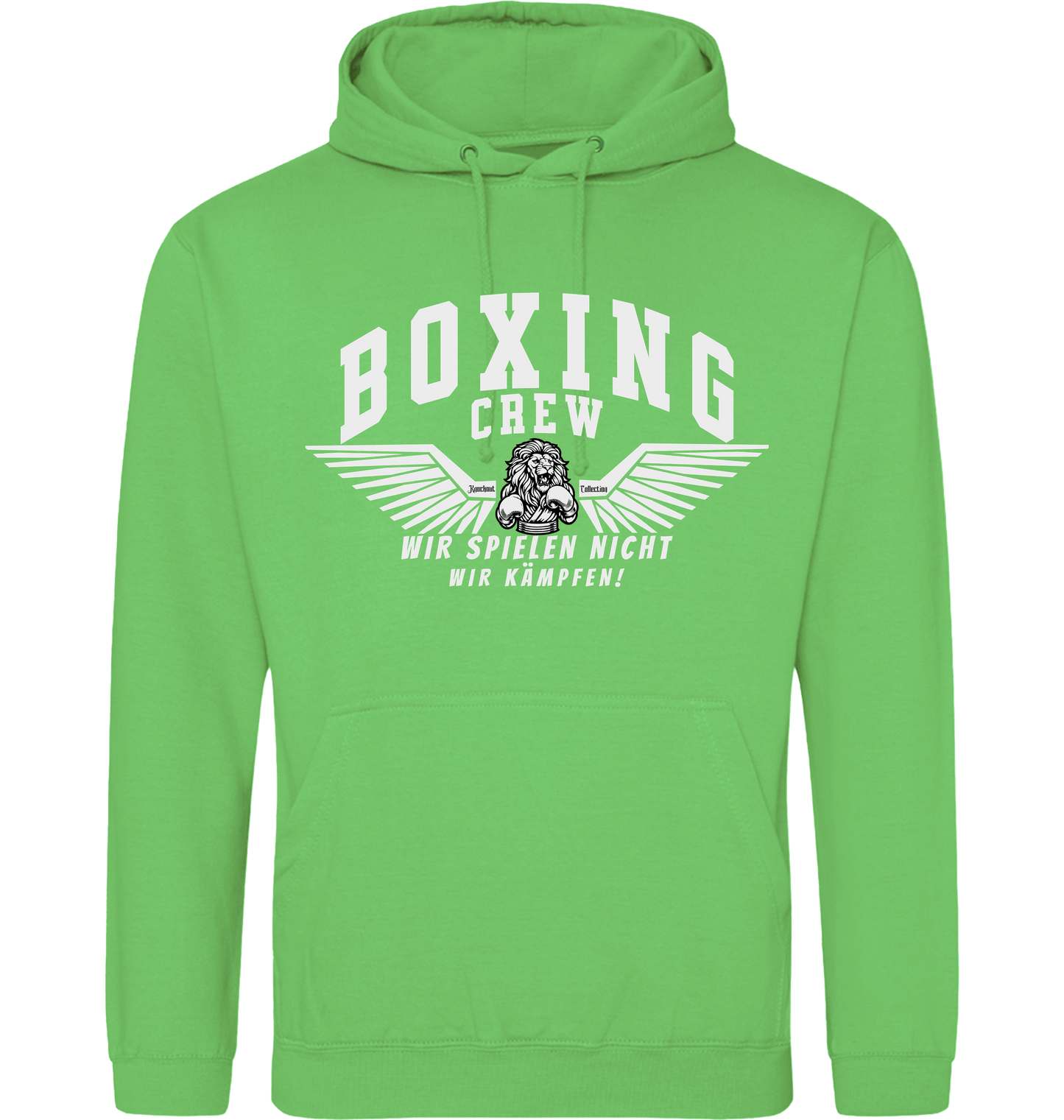 Alien Green Printed Hoody Front