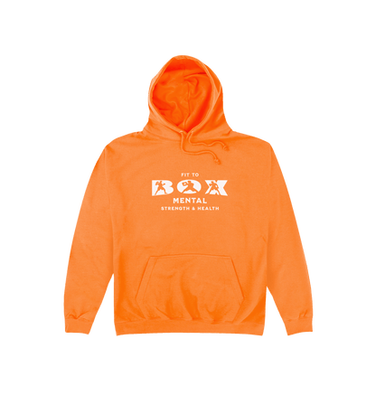 Orange Crush Printed Hoody Front