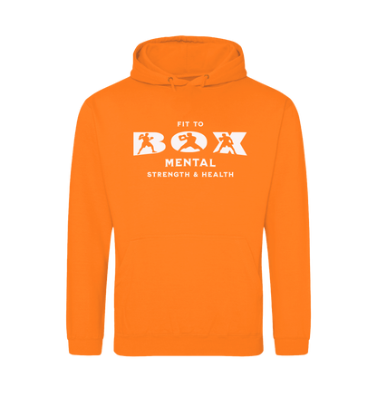 Orange Crush Printed Hoody Front