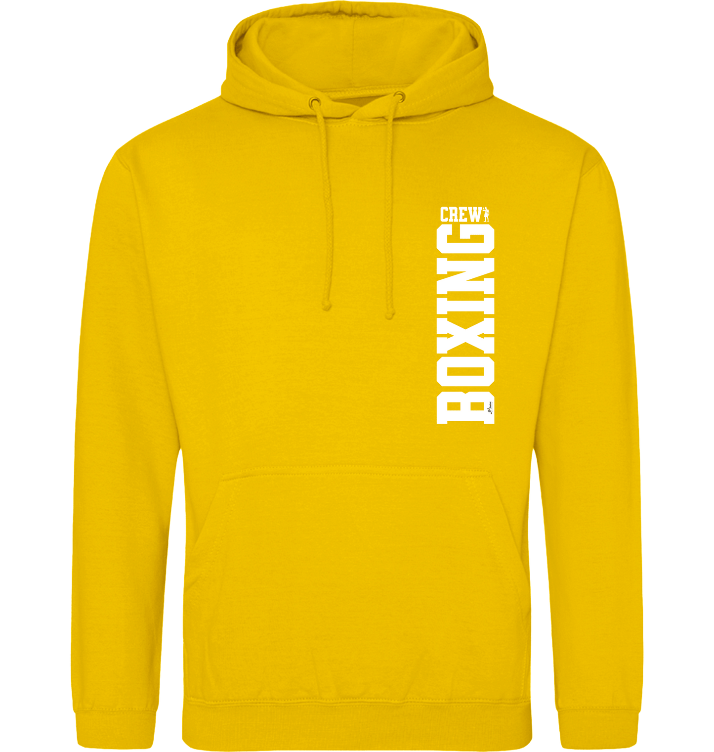 Gold Printed Hoody Front