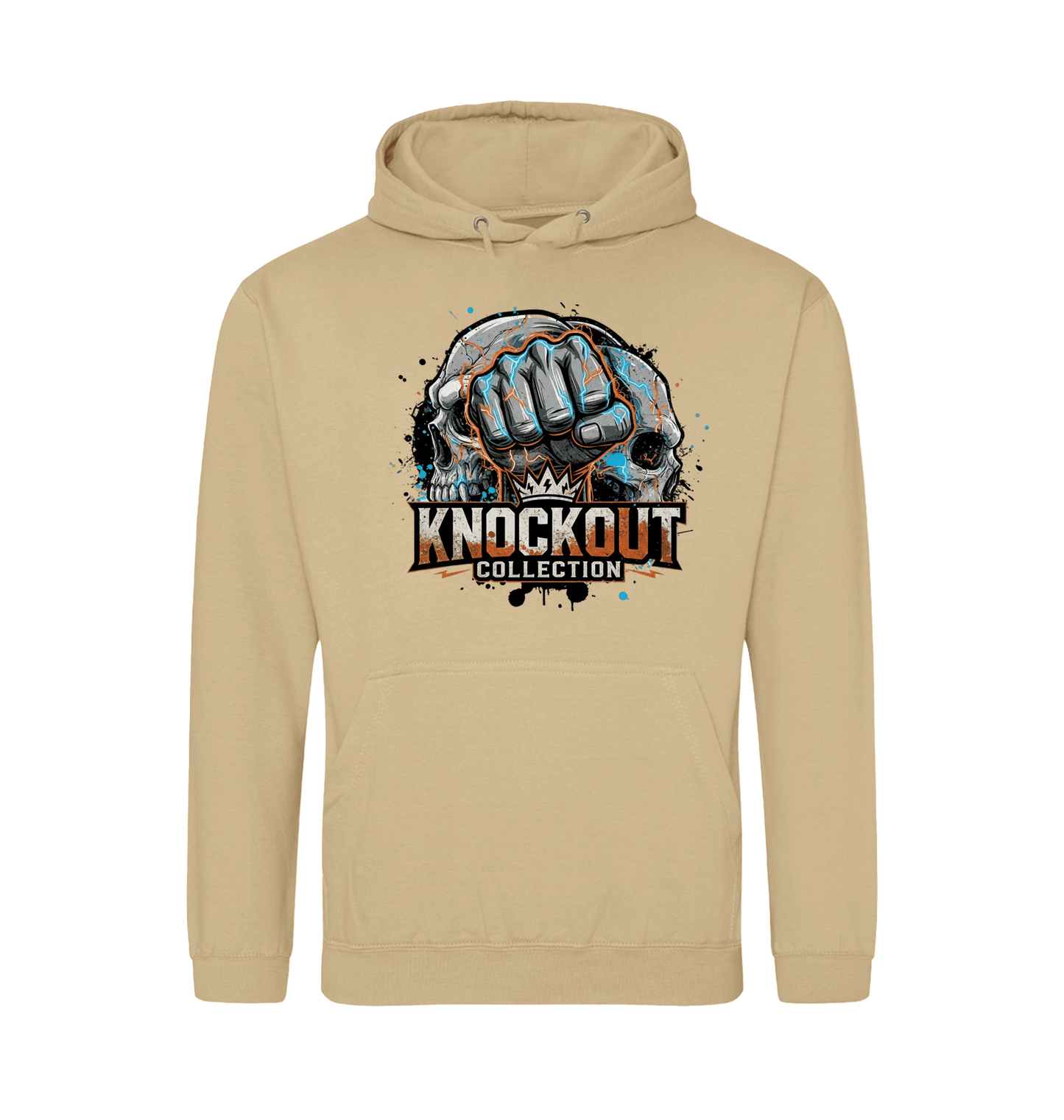Desert Sand Printed Hoody Front