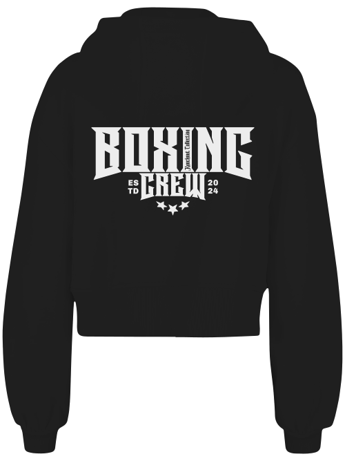 Ladies Short Oversized Zip Jacke Boxen | Boxing Crew2 Bild 3 Knockout Collection Boxsport