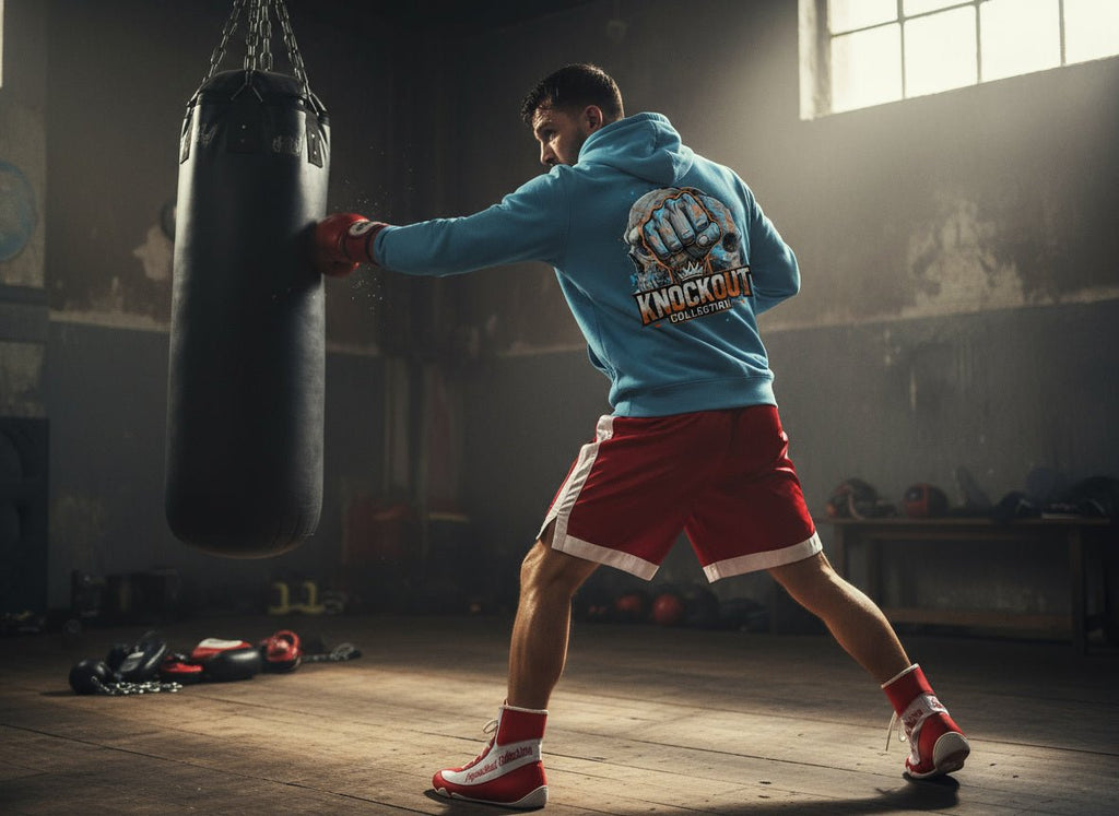 College Hoodie Boxen | Skull Bild 2 Knockout Collection Boxsport