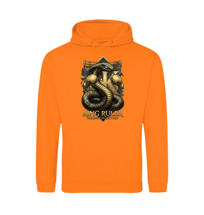 Orange Crush Printed Hoody Front