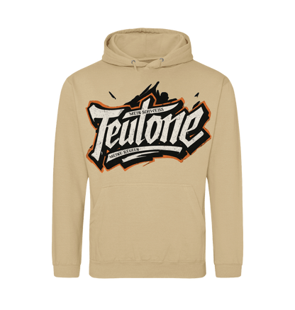 Desert Sand Printed Hoody Front