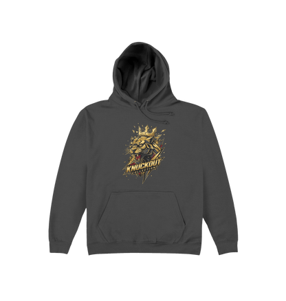 Storm Grey Printed Hoody Front