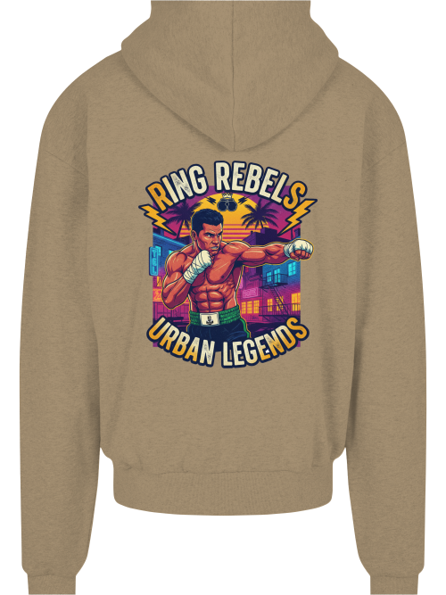 Ultra Heavy Zip Hoody Boxen | Ring Rebels