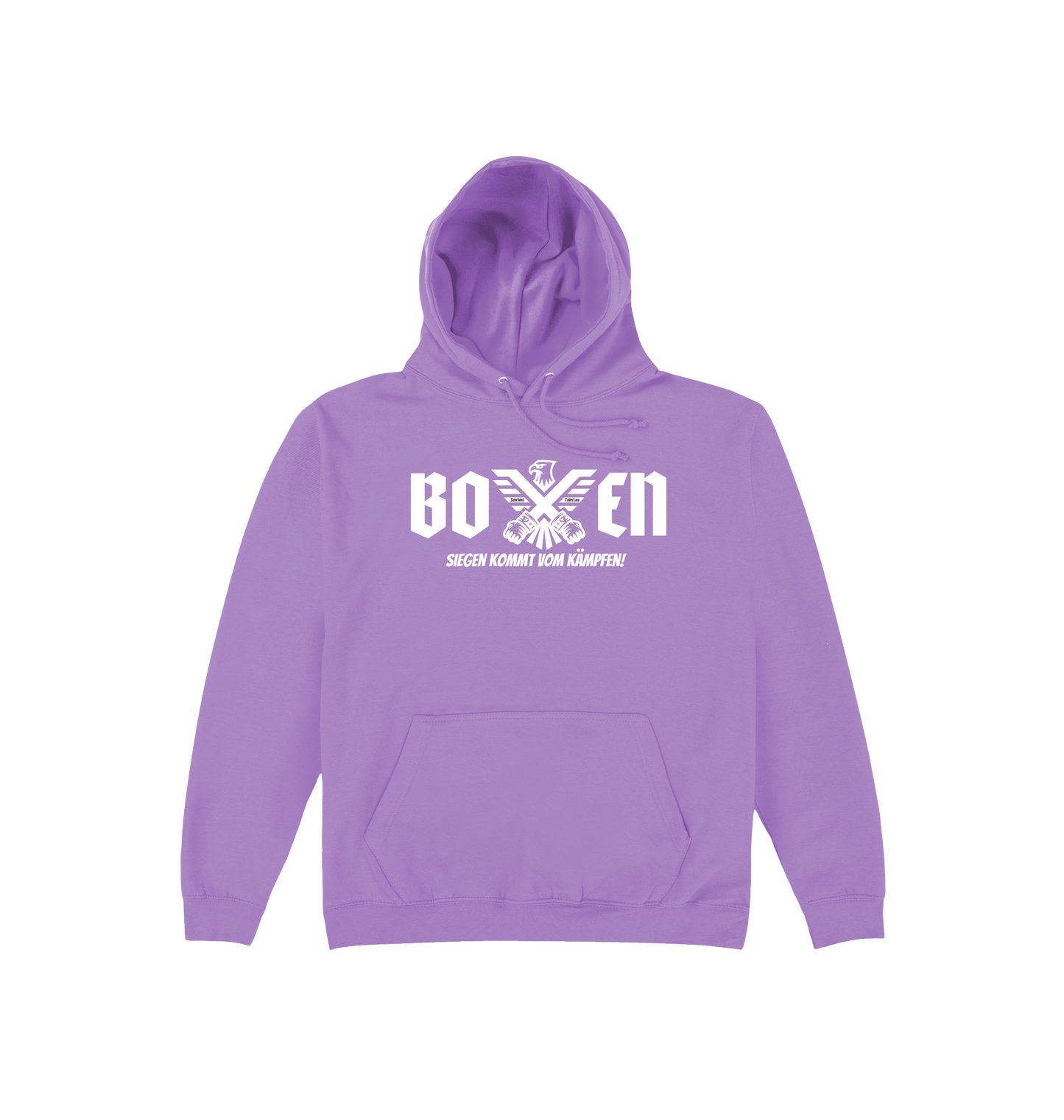 Digital Lavender Printed Hoody Front