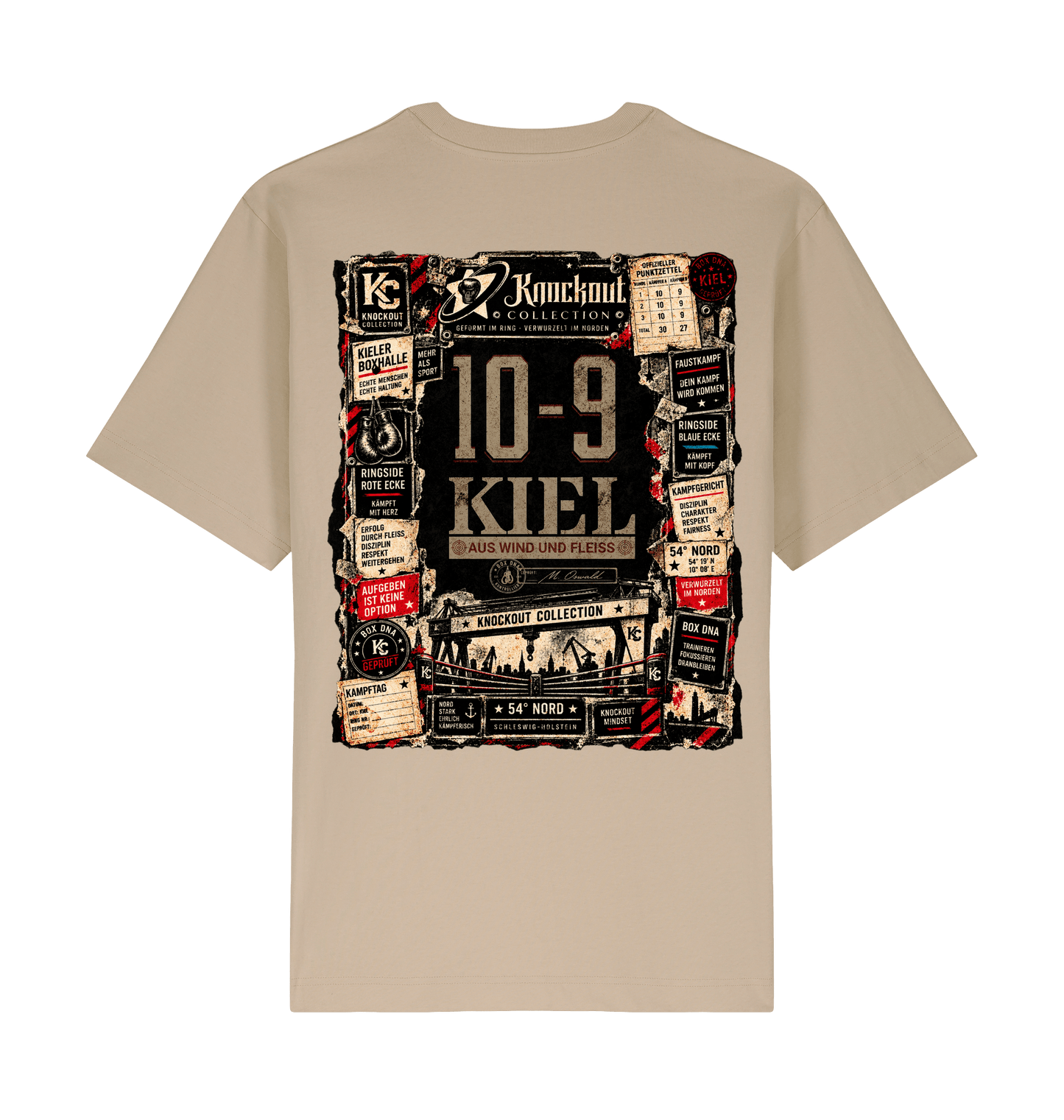Desert Dust Printed T-shirt Back
