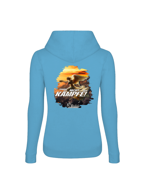 Girlie College Hoodie Boxen | Träume nicht nur, kämpfe!