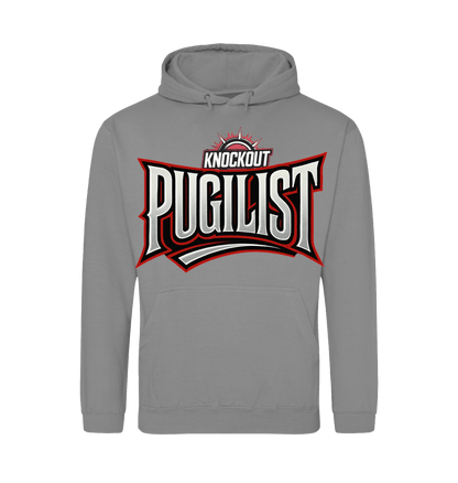 Platinum Grey Printed Hoody Front