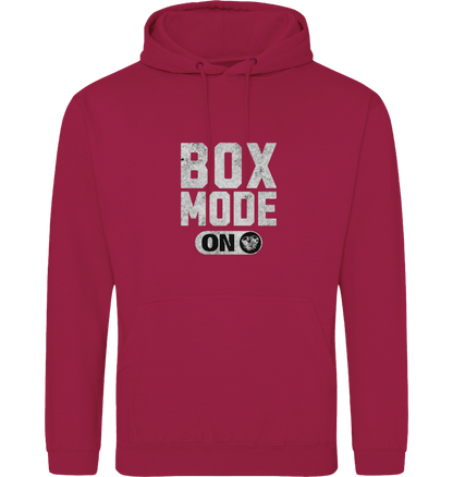 Cranberry Printed Hoody Front