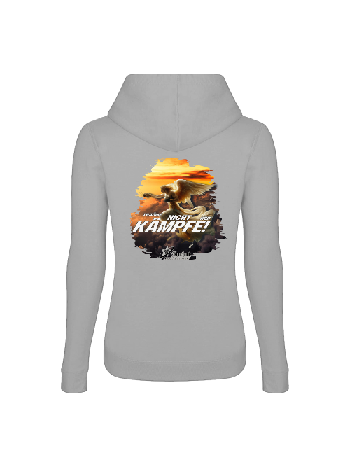 Girlie College Hoodie Boxen | Träume nicht nur, kämpfe!