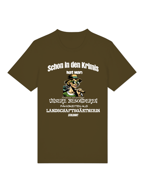 T-Shirt Landschaftsgärtnerin | T-Shirt Gärtnerin 