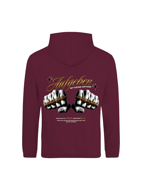 Knockout Collection | Aufgeben ist keine Option | Box-Hoodie | Boxkleidung  