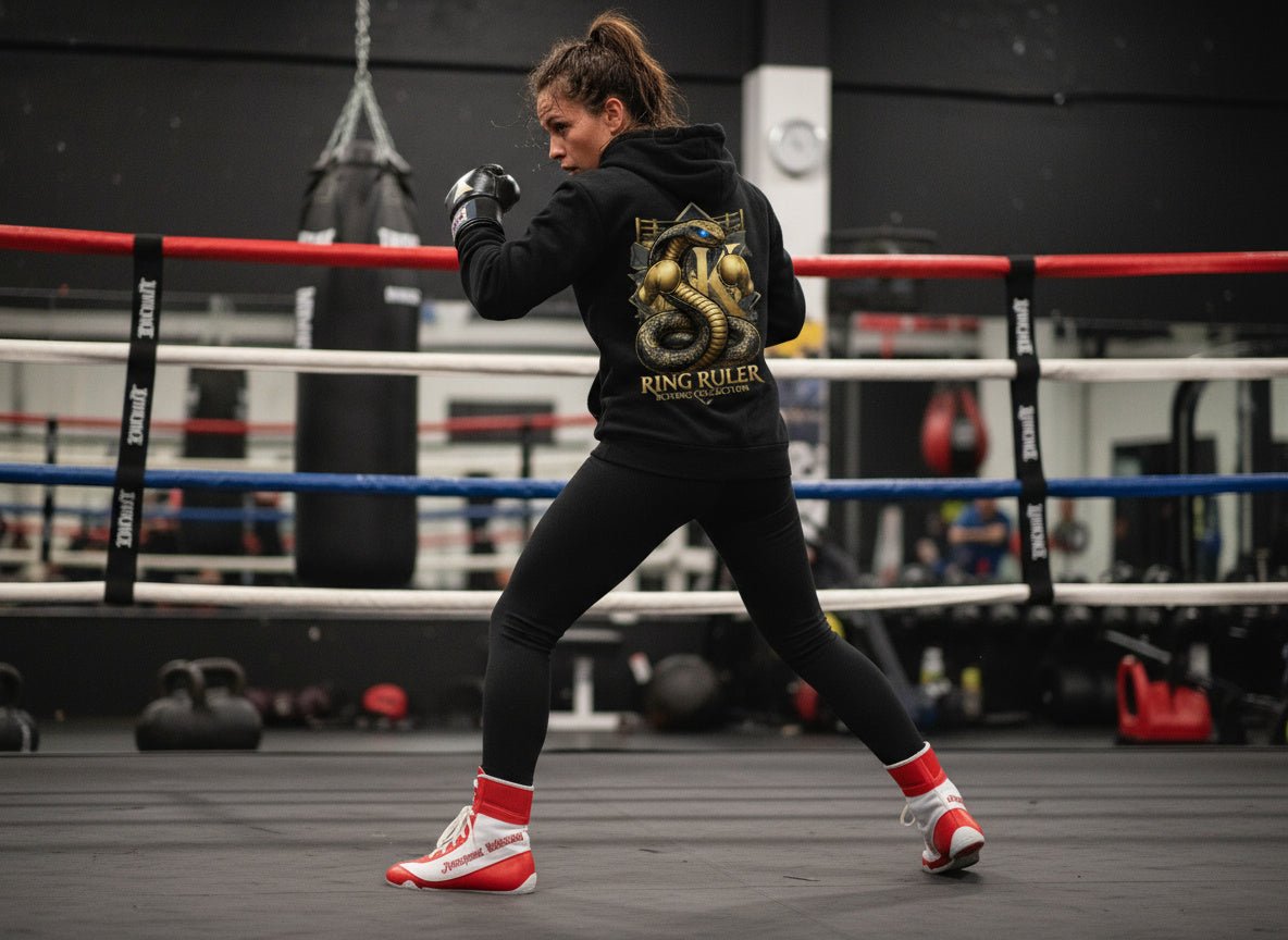 Girlie College Hoodie Boxen | Ring Ruler Bild 2 Knockout Collection Boxsport