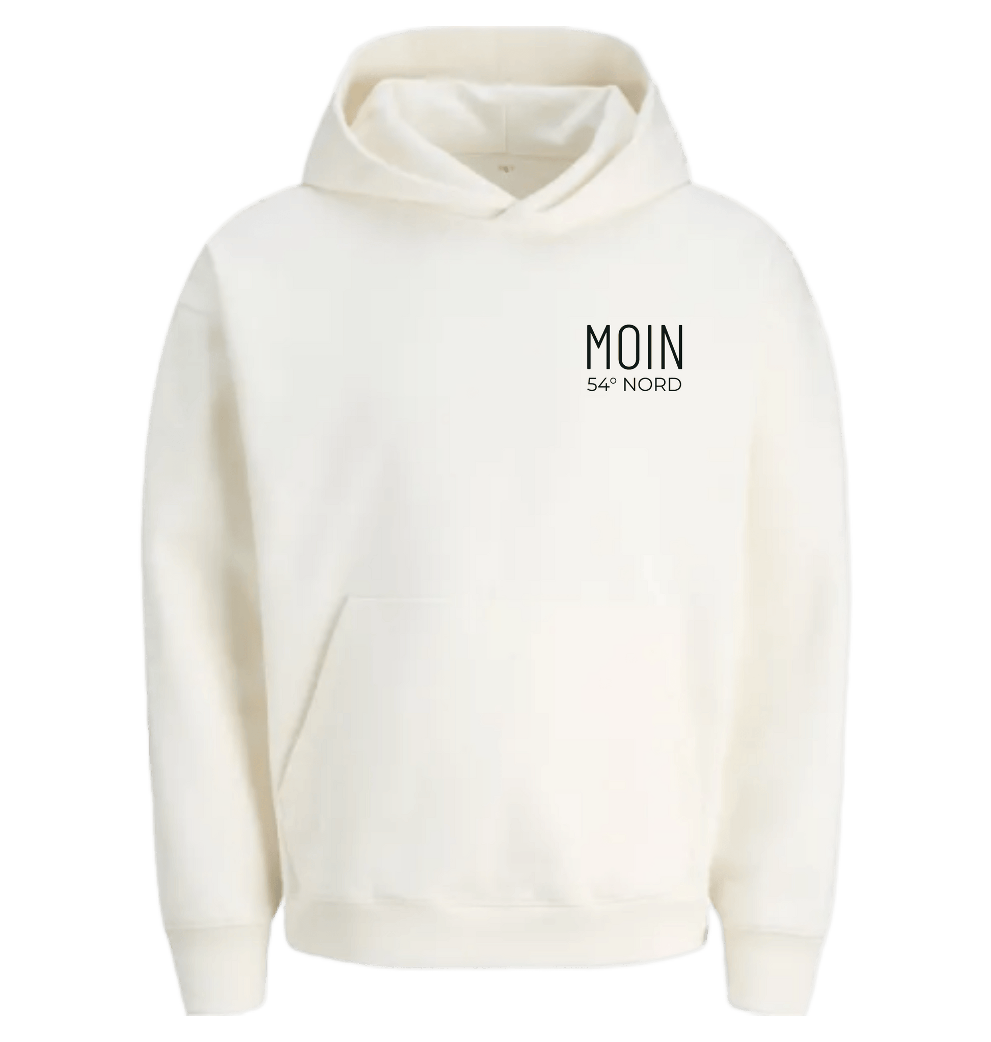 Egret Printed Hoody Front