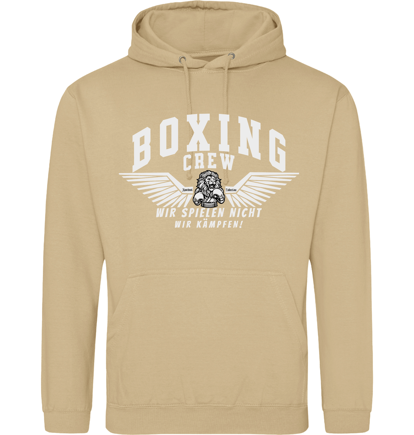 Desert Sand Printed Hoody Front