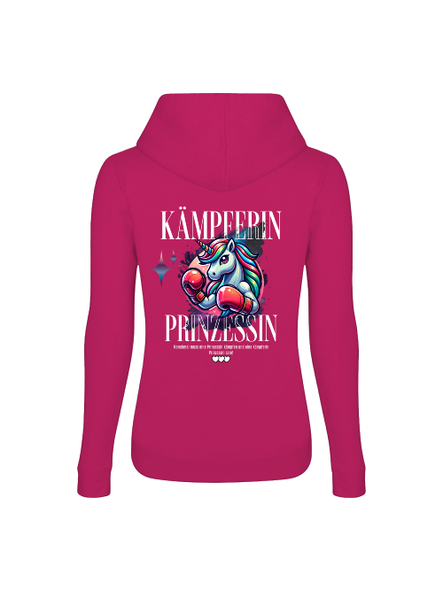 Girlie College Hoodie Boxen | Kämpferin