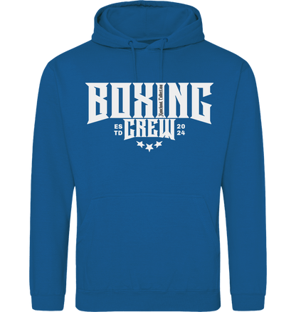 Tropical Blue Printed Hoody Front