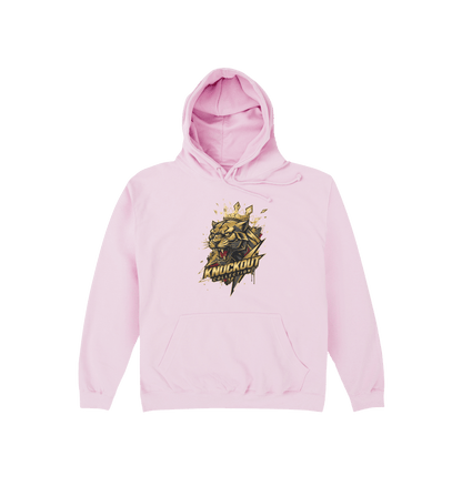 Baby Pink Printed Hoody Front