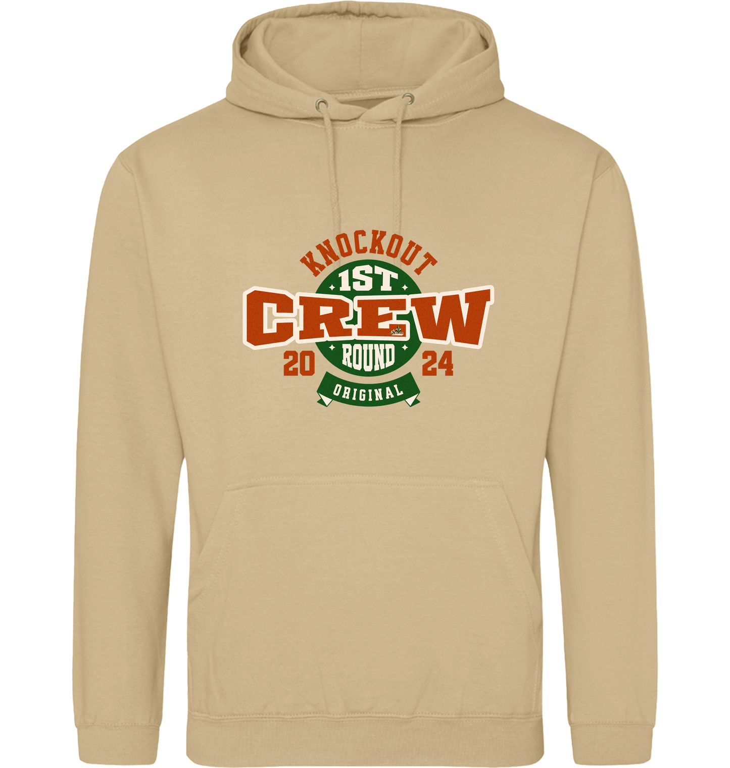 Desert Sand Printed Hoody Front
