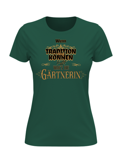 T-Shirt Landschaftsgärtnerin | Oswald Gärten 