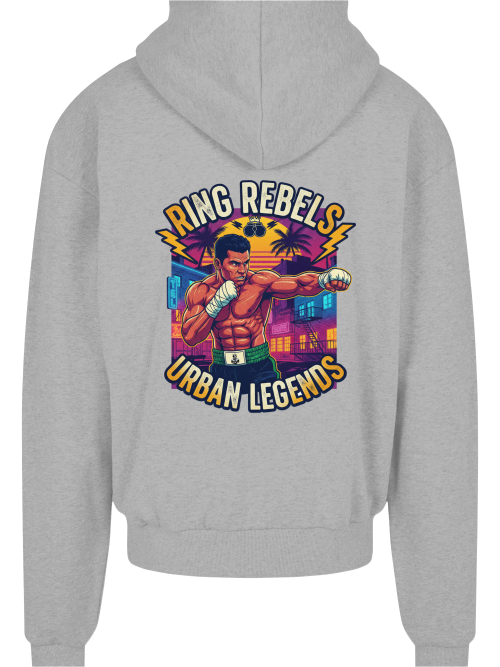 Ultra Heavy Zip Hoody Boxen | Ring Rebels
