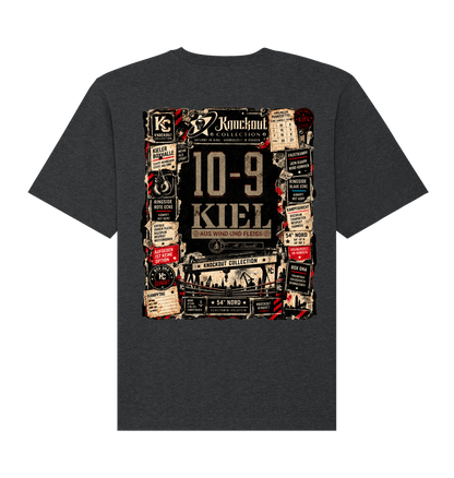 Dark Heather Grey Printed T-shirt Back