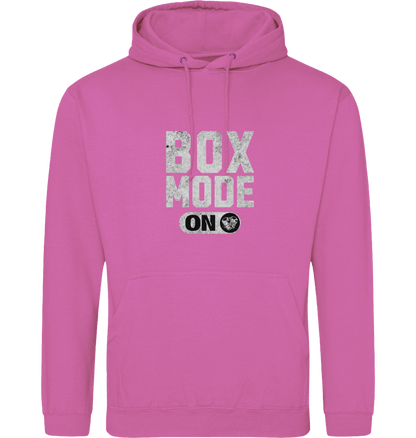 Candyfloss Pink Printed Hoody Front