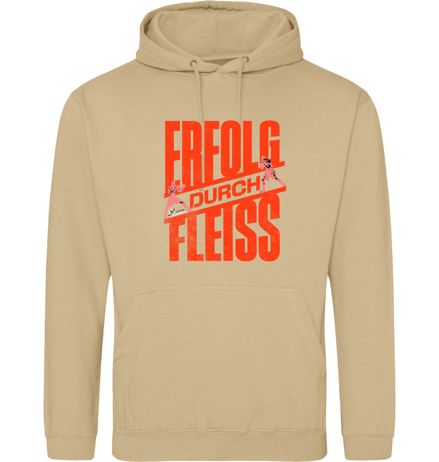 Desert Sand Printed Hoody Front