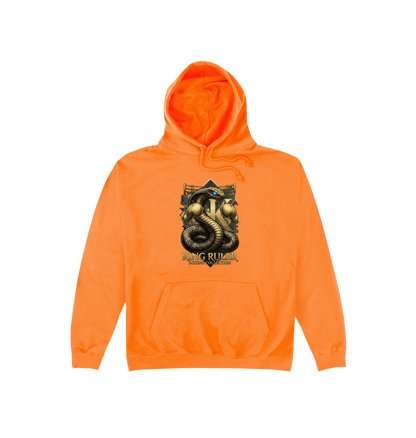 Orange Crush Printed Hoody Front