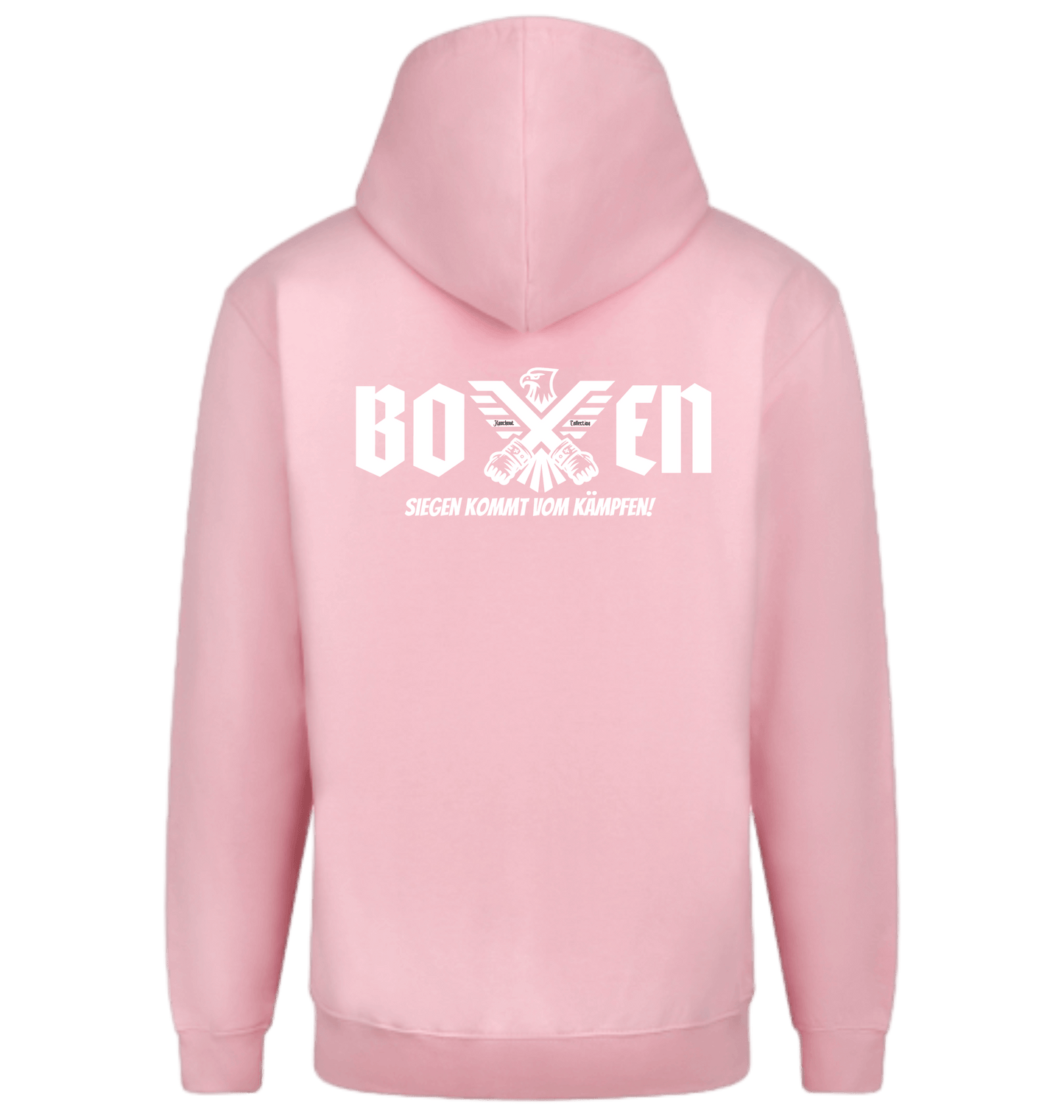 Baby Pink Zip hoody Back