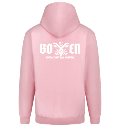 Baby Pink Zip hoody Back