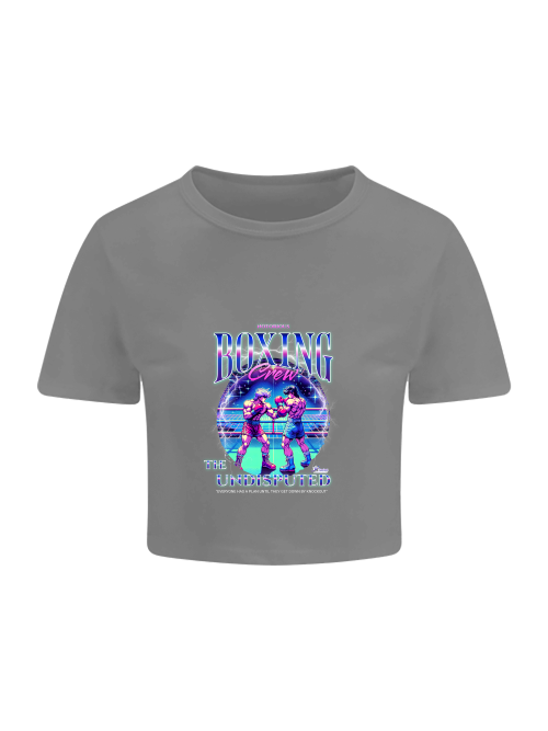 Women´s Tri-Blend Cropped T | Notorious Boxing Crew
